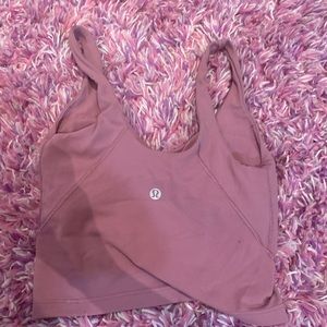 Size 0 lulemon align tank!! Dusty pink color. NWOT